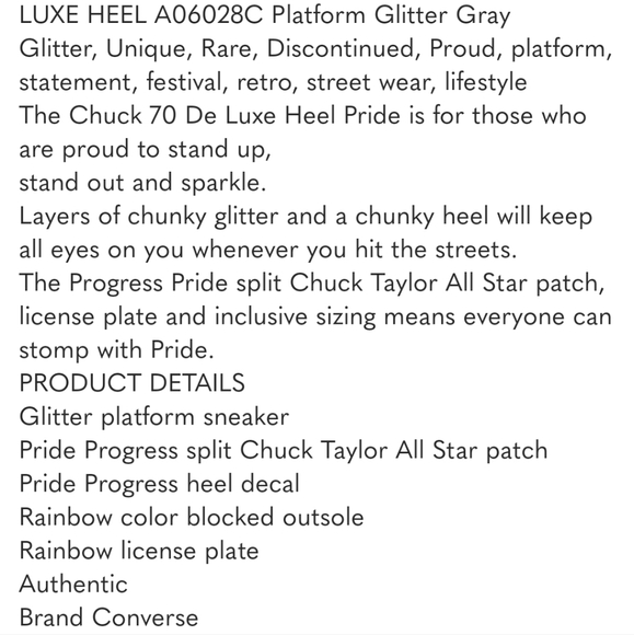 Converse flash $95 - Picture 8 of 8